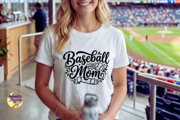 Baseball Mom SVG: Premium Graphics for Crafts
