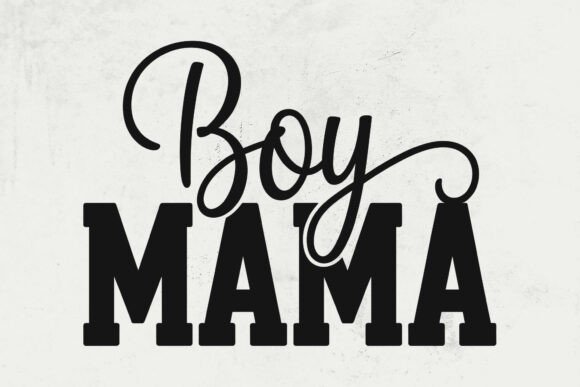 Boy Mama SVG: Graphics for Crafts & Branding