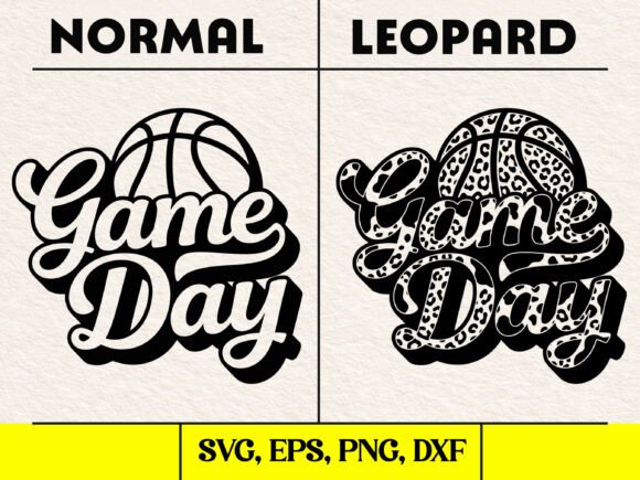 Game Day Basketball SVG: Graphics for Crafts