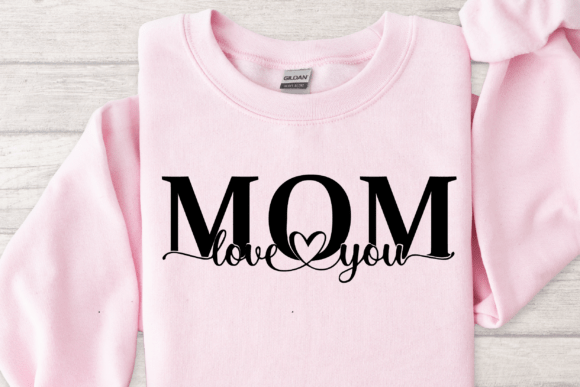 Mom SVG Split Name Frame: Graphics for Crafts