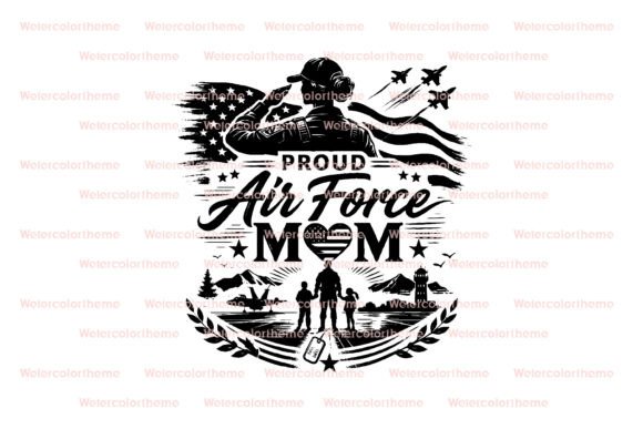 Proud Military Mom SVG: Premium Graphics for Crafts