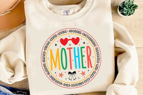 Retro Mom SVG: Graphics for Crafts