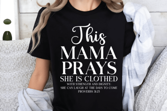 Reviewing This Mama Prays SVG for Real Embroidery