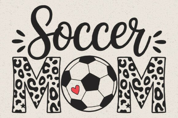 Soccer Mom SVG PNG: Graphics for Crafts & Branding