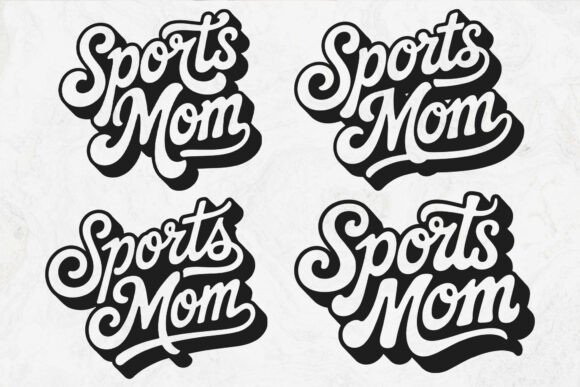 Sports Mom SVG: Vintage Graphics for Crafts