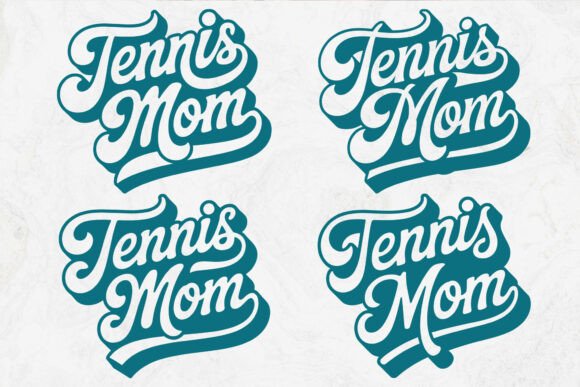 Tennis Mom SVG: Sporty Graphics for Crafts